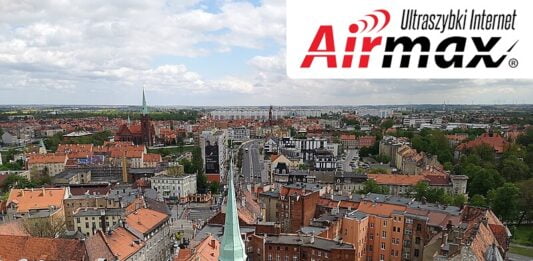 internet światłowodowy airmax Legnica